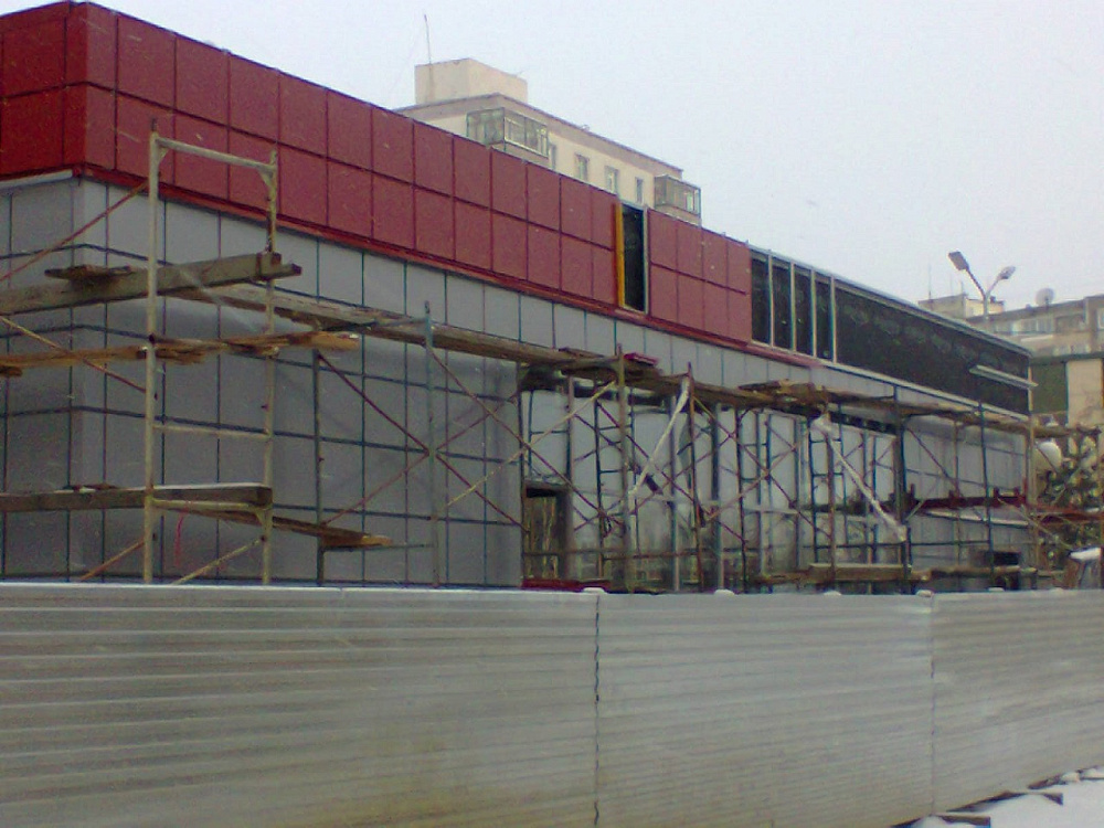 Проектирование, поставка и шеф монтаж полнокомплектного здания Rapid Building. Магазин в г. Мирный
