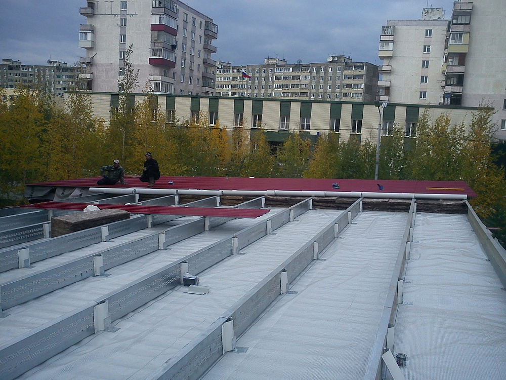 Проектирование, поставка и шеф монтаж полнокомплектного здания Rapid Building. Магазин в г. Мирный
